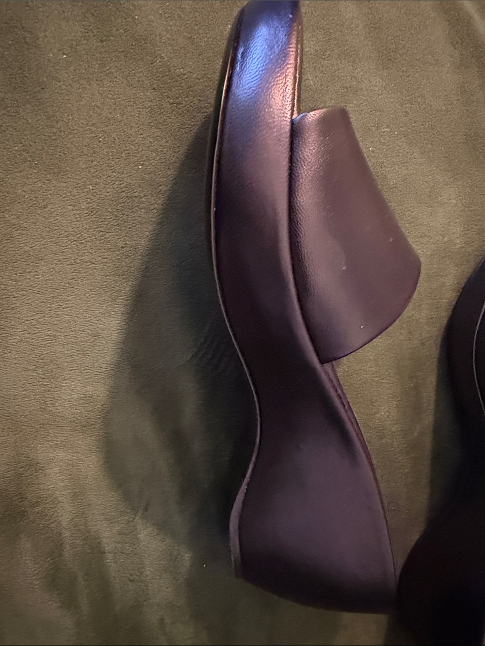 STAUD Black Leather Platform Mules - Picture 11 of 14